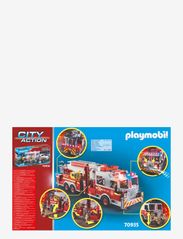 PLAYMOBIL - PLAYMOBIL City Action US Fire Engine with Tower Ladder - 70935 - playmobil city action - multicolored - 5