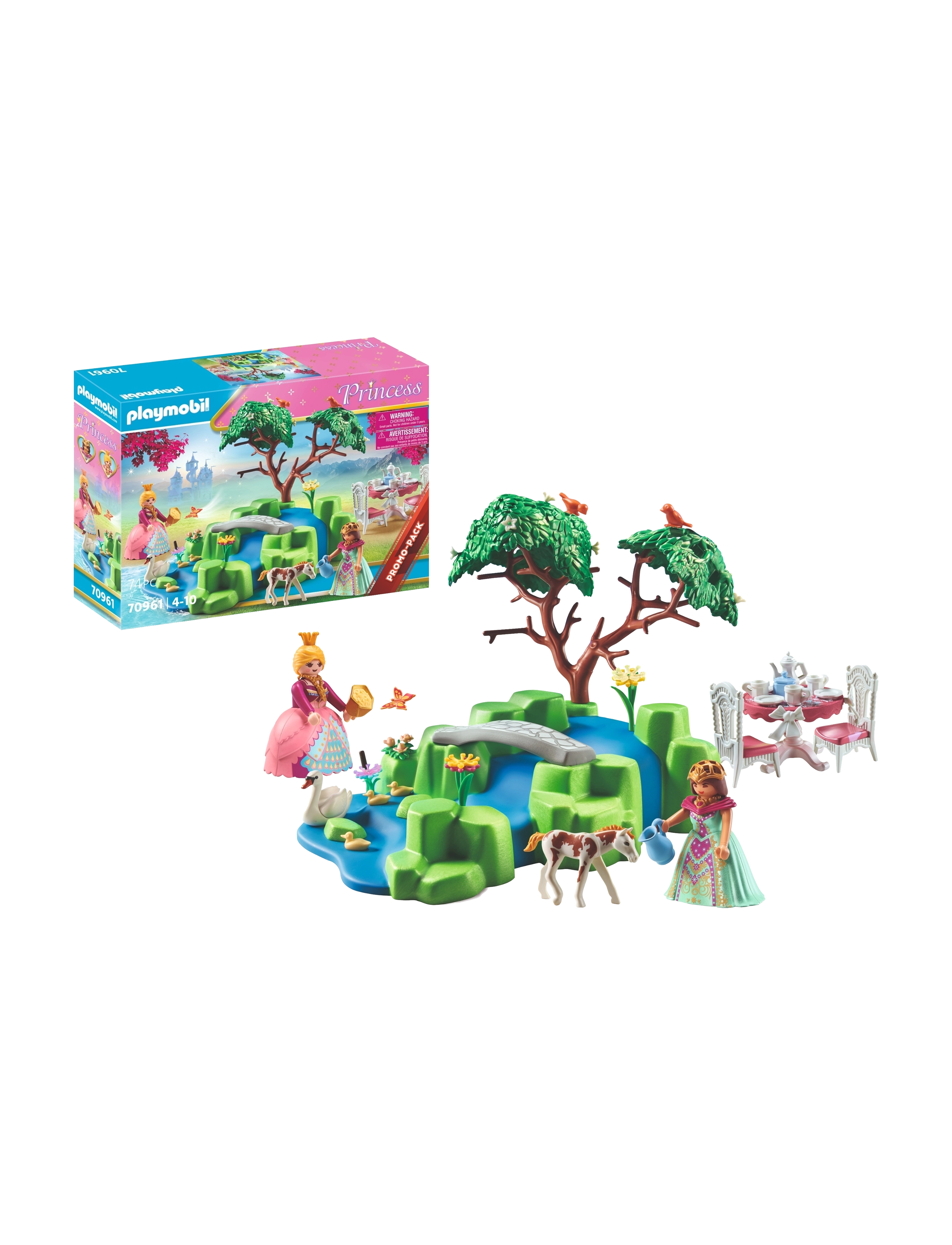 PLAYMOBIL Playmobil Princess Prinsessepiknik Med Føll - 70961 Patterned - One Size - Kinder