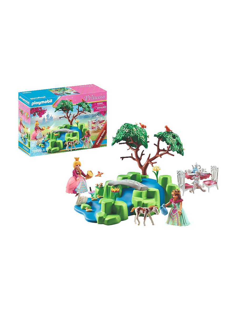 PLAYMOBIL - PLAYMOBIL Princess Princesses Picnic with Foal - 70961 - playmobil princess magic - multicolored - 1