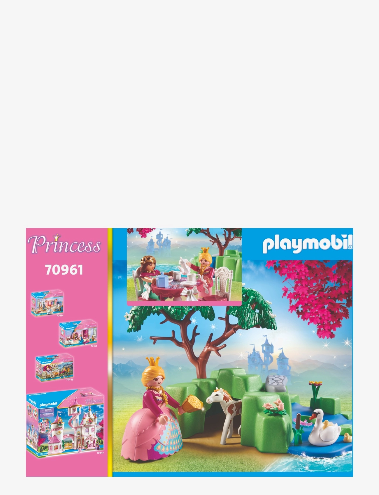 PLAYMOBIL - PLAYMOBIL Princess Prinsessepicnic med føl - 70961 - playmobil princess magic - multicolored - 3