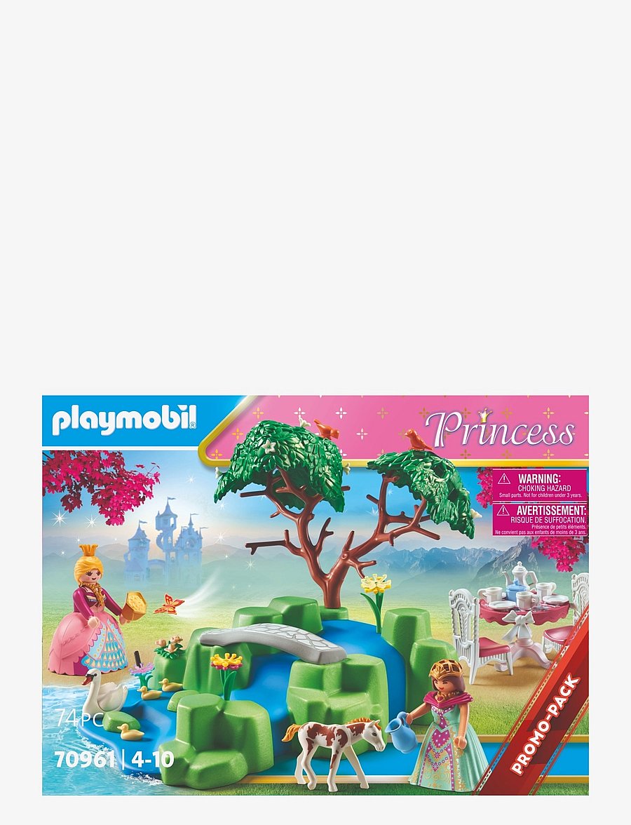 PLAYMOBIL - PLAYMOBIL Princess Princesses Picnic with Foal - 70961 - playmobil princess magic - multicolored - 4
