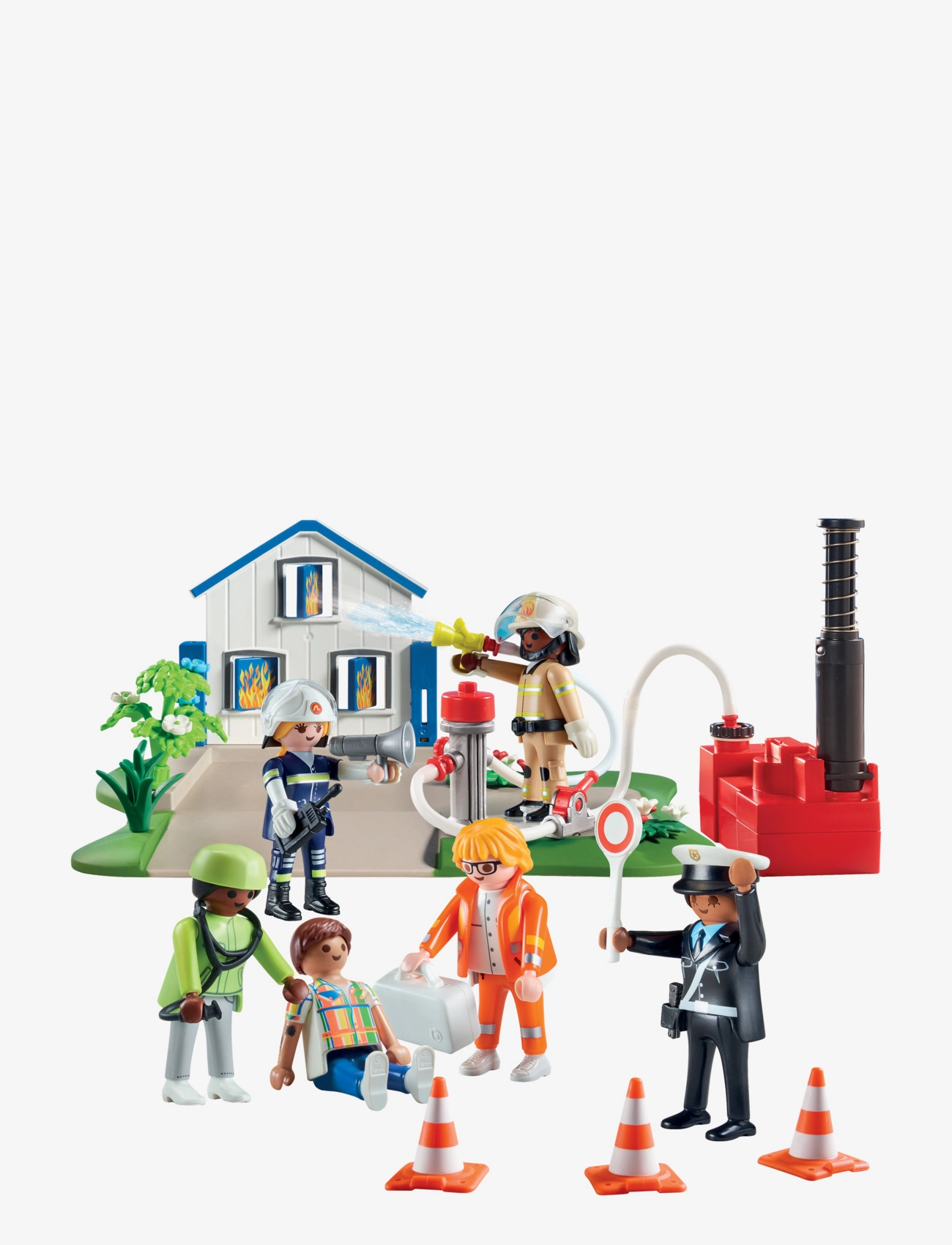 PLAYMOBIL - PLAYMOBIL My Figures: Rescue Mission - 70980 - playmobil figures - multicolored - 1