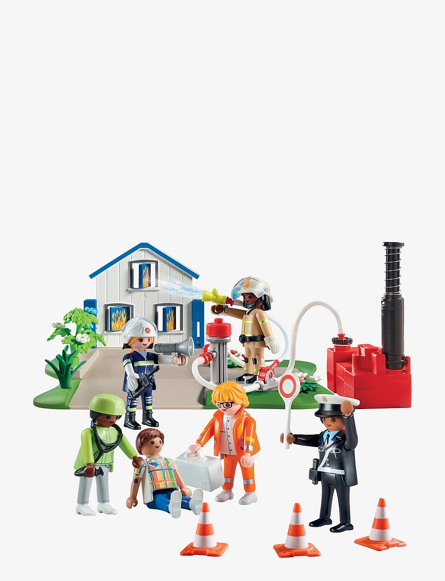 PLAYMOBIL - PLAYMOBIL My Figures: Rescue Mission - 70980 - playmobil figures - multicolored - 1