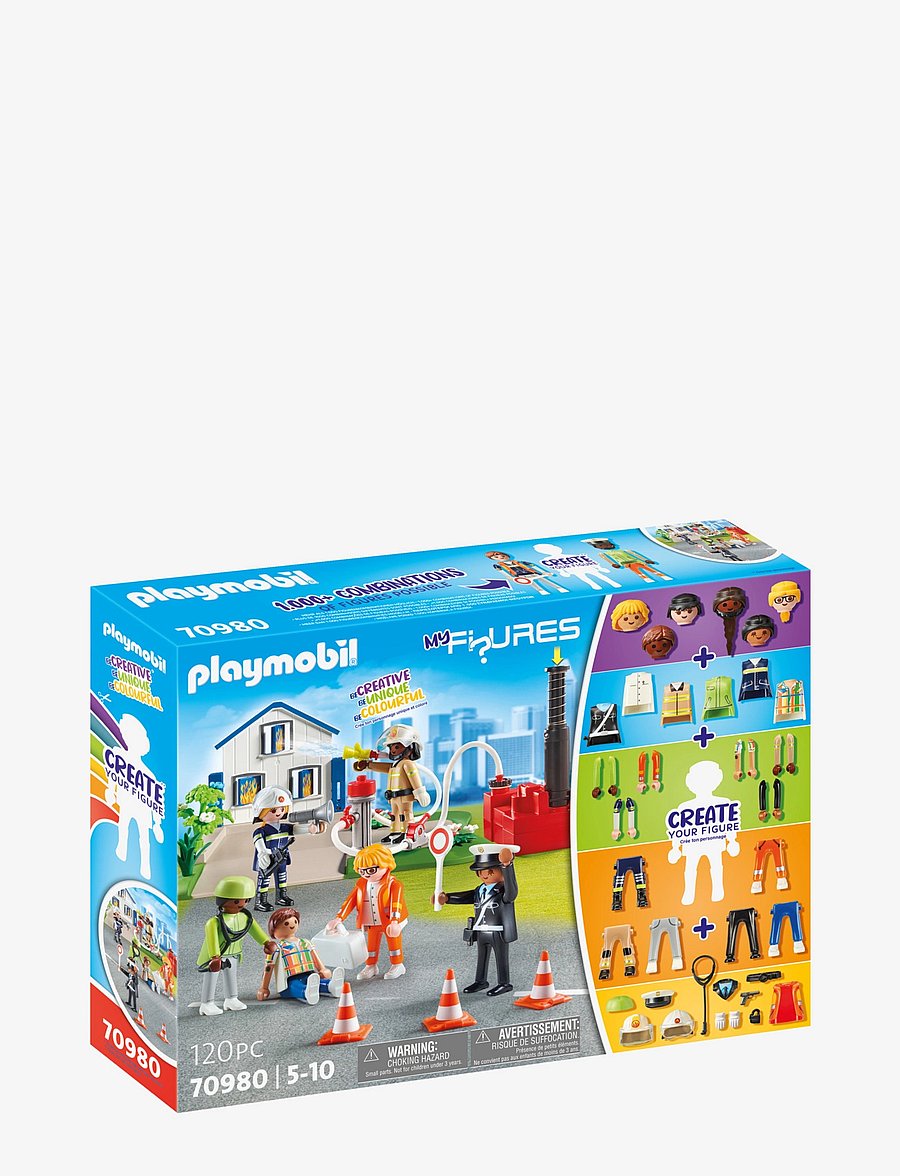 PLAYMOBIL - PLAYMOBIL My Figures: Rescue Mission - 70980 - playmobil figures - multicolored - 2