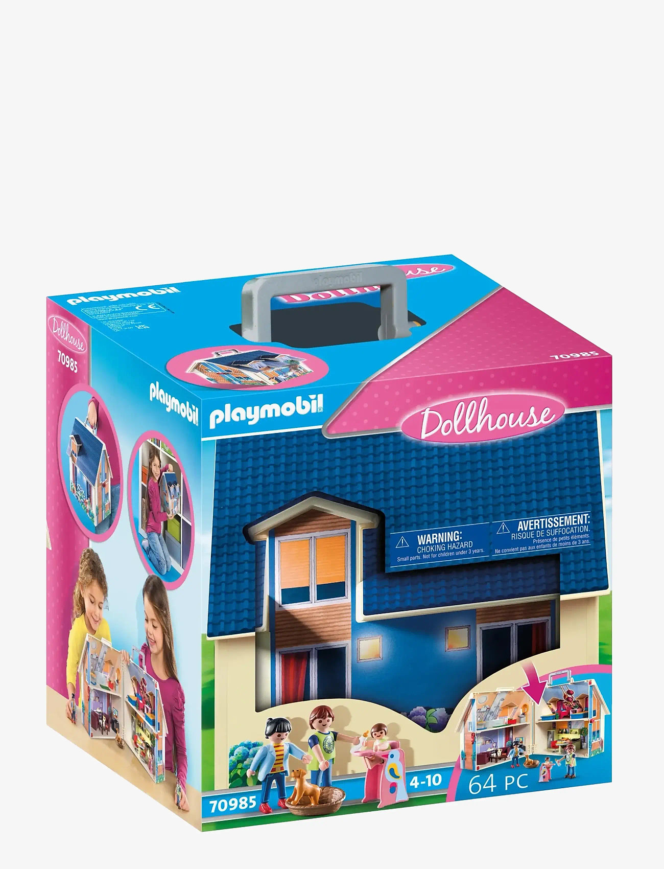 PLAYMOBIL - PLAYMOBIL Dollhouse Mitt bärbara dockhus - 70985 - playmobil dollhouse - multicolored - 2