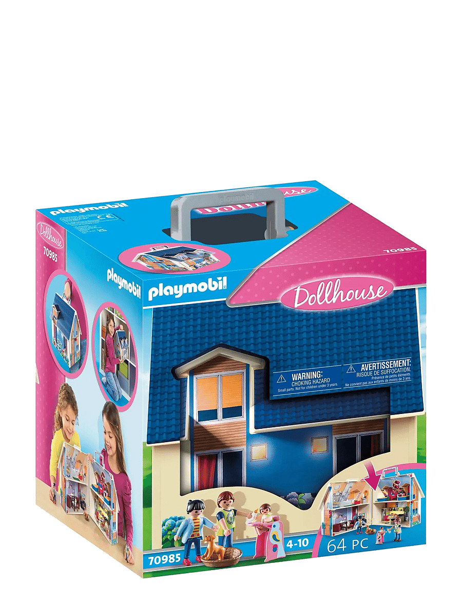 PLAYMOBIL - Take Along Dollhouse - playmobil dollhouse - multicolored - 2
