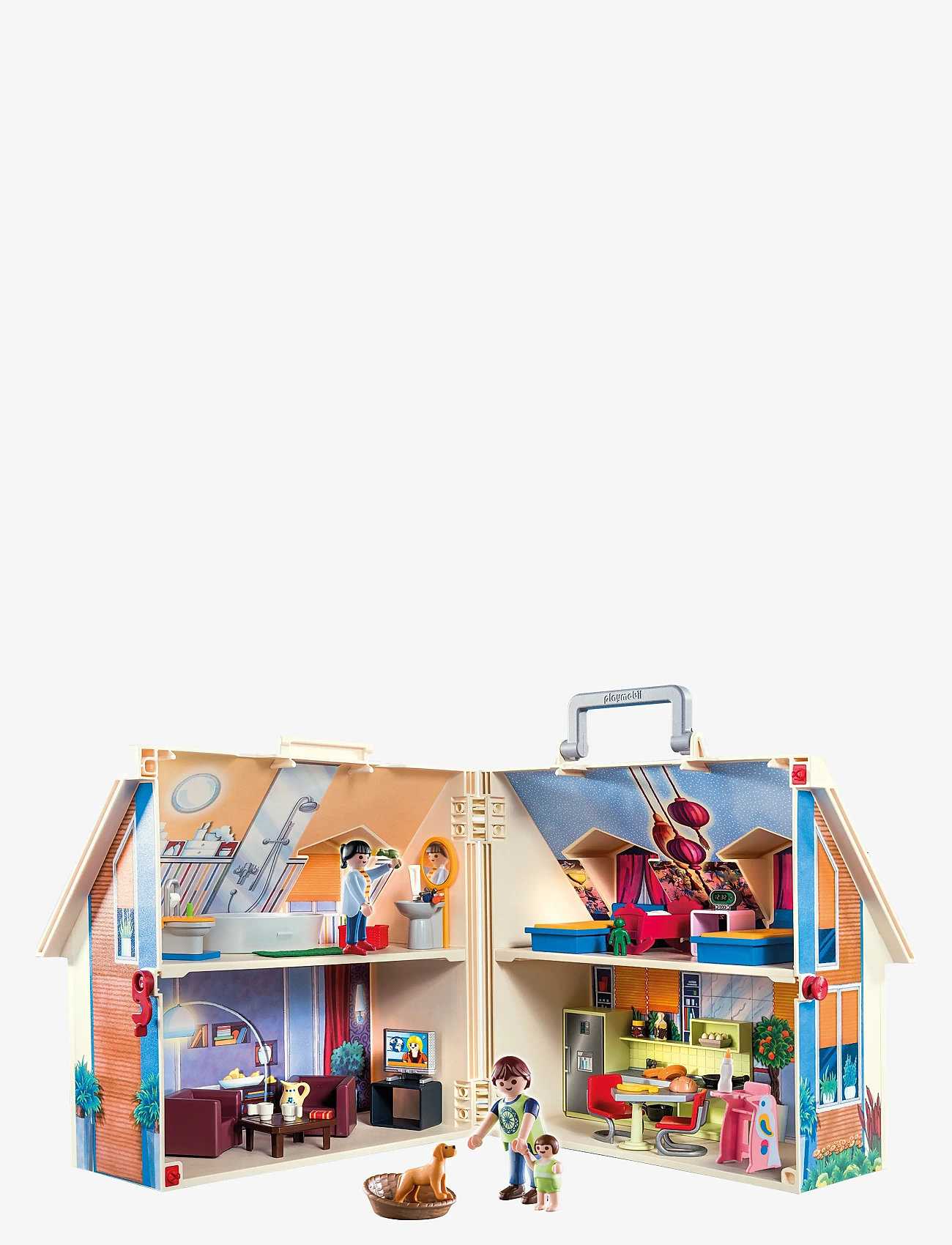 PLAYMOBIL - PLAYMOBIL Dollhouse Mitt bärbara dockhus - 70985 - playmobil dollhouse - multicolored - 4