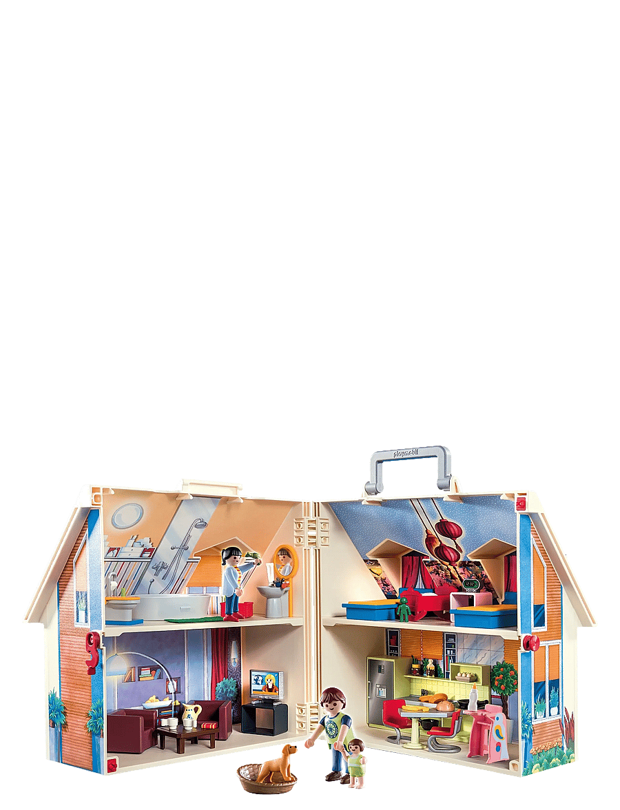 PLAYMOBIL - Take Along Dollhouse - playmobil dollhouse - multicolored - 4