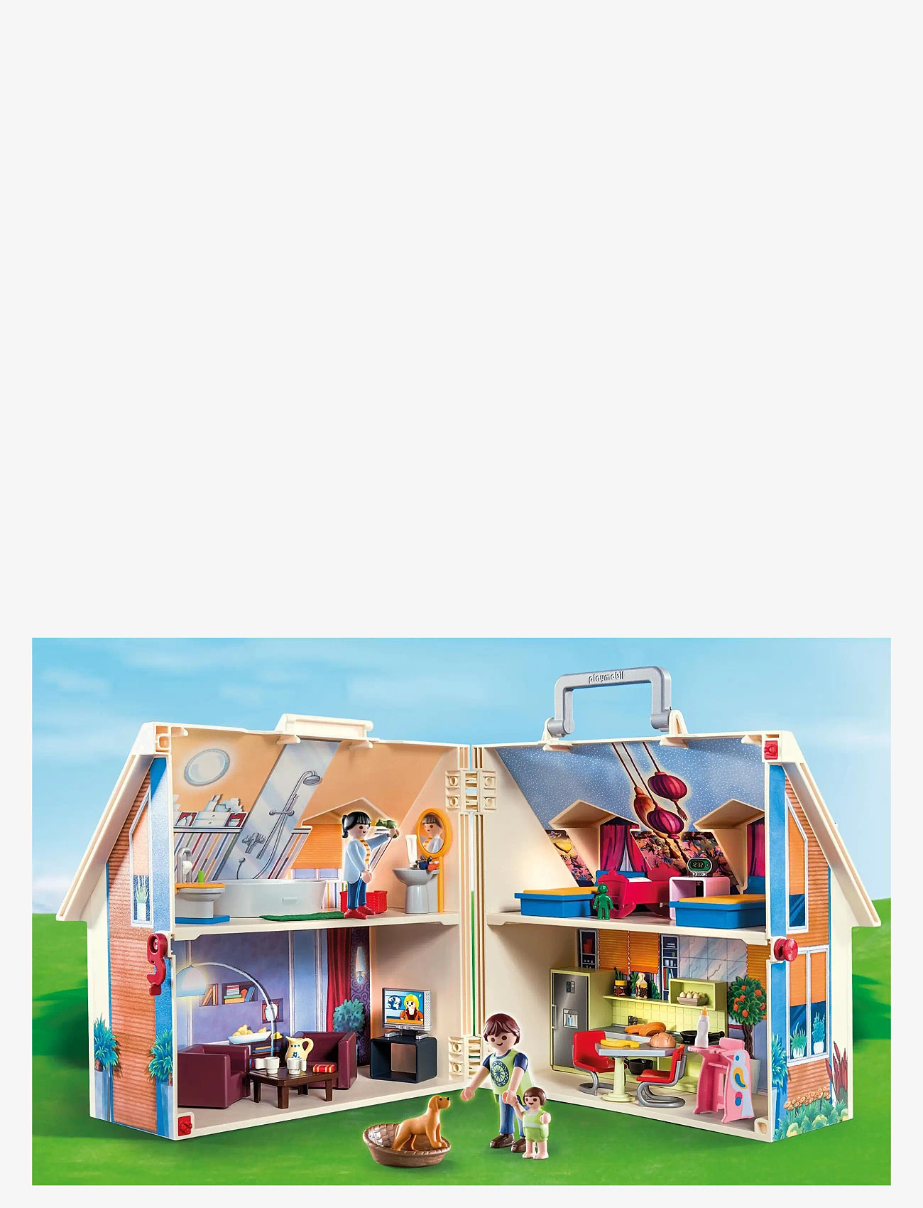 PLAYMOBIL - PLAYMOBIL Dollhouse Mitt bärbara dockhus - 70985 - playmobil dollhouse - multicolored - 5