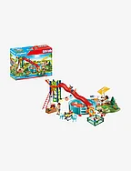 PLAYMOBIL City Life Pool Party - 70987 - MULTICOLORED
