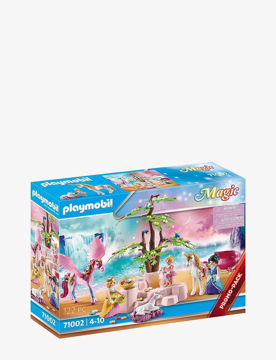 PLAYMOBIL - PLAYMOBIL Magic Unicorn Carriage with Pegasus - 71002 - multicolored - 0