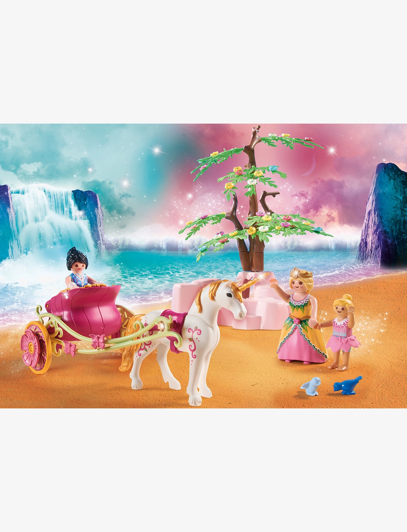 PLAYMOBIL - PLAYMOBIL Magic Unicorn Carriage with Pegasus - 71002 - multicolored - 1
