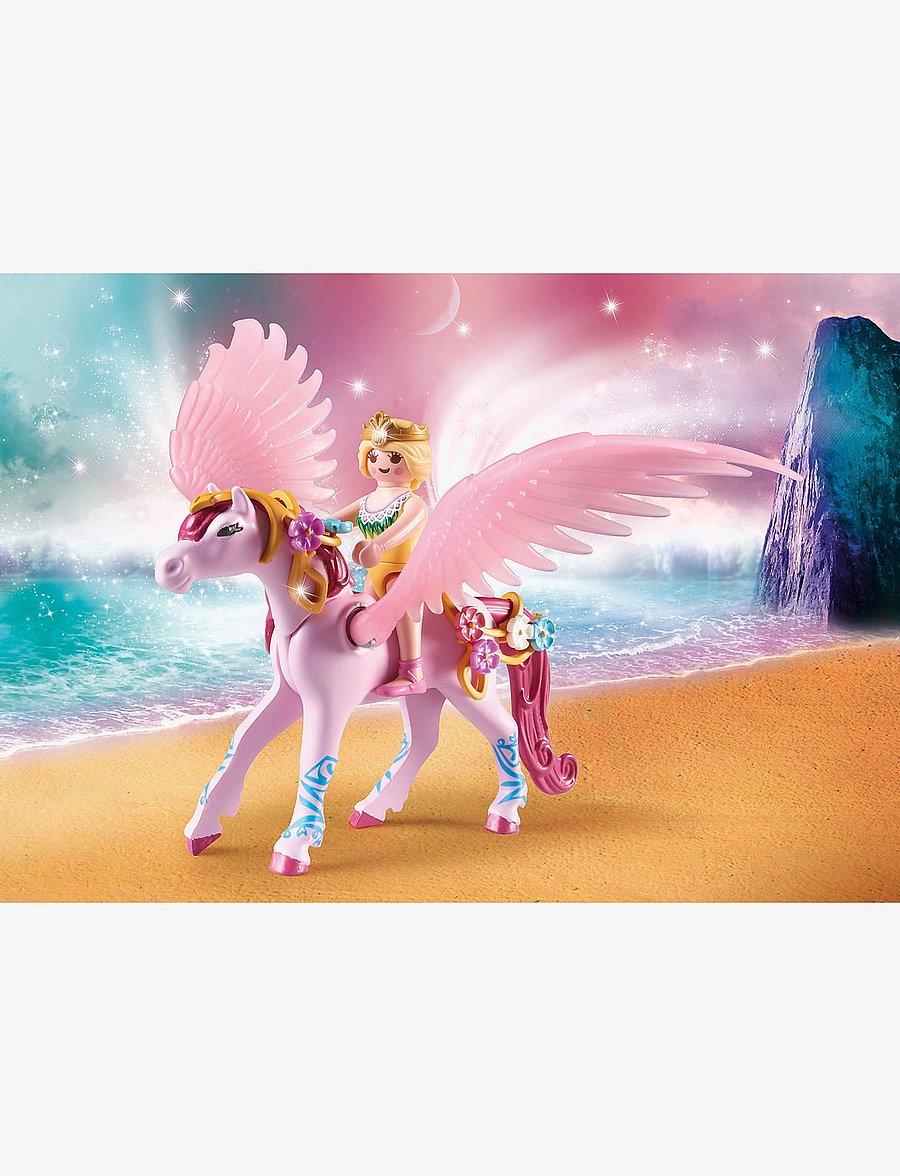 PLAYMOBIL - PLAYMOBIL Magic Unicorn Carriage with Pegasus - 71002 - multicolored - 4