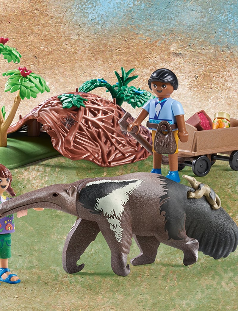 PLAYMOBIL - PLAYMOBIL Wiltopia Anteater Care - 71012 - playmobil wiltopia - multicolored - 3