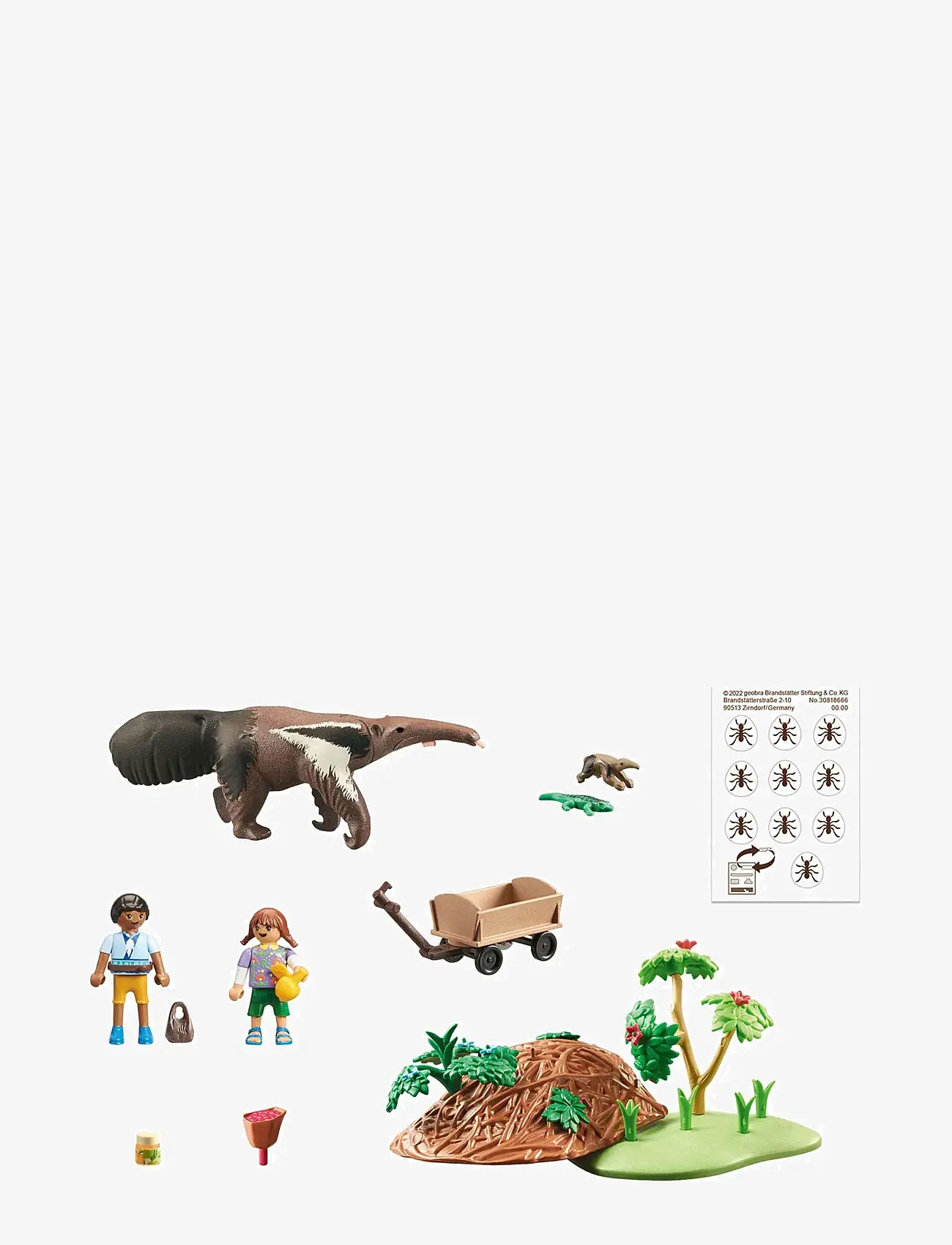 PLAYMOBIL - PLAYMOBIL Wiltopia Pasning af myresluger - 71012 - playmobil wiltopia - multicolored - 1