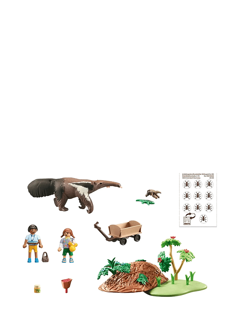 PLAYMOBIL - PLAYMOBIL Wiltopia Anteater Care - 71012 - playmobil wiltopia - multicolored - 1