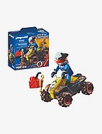PLAYMOBIL City Action Police quad - 71039 - MULTICOLORED