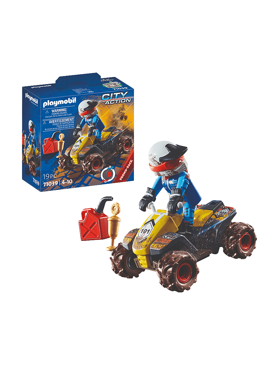 PLAYMOBIL - PLAYMOBIL City Action Police quad - 71039 - multicolored - 0