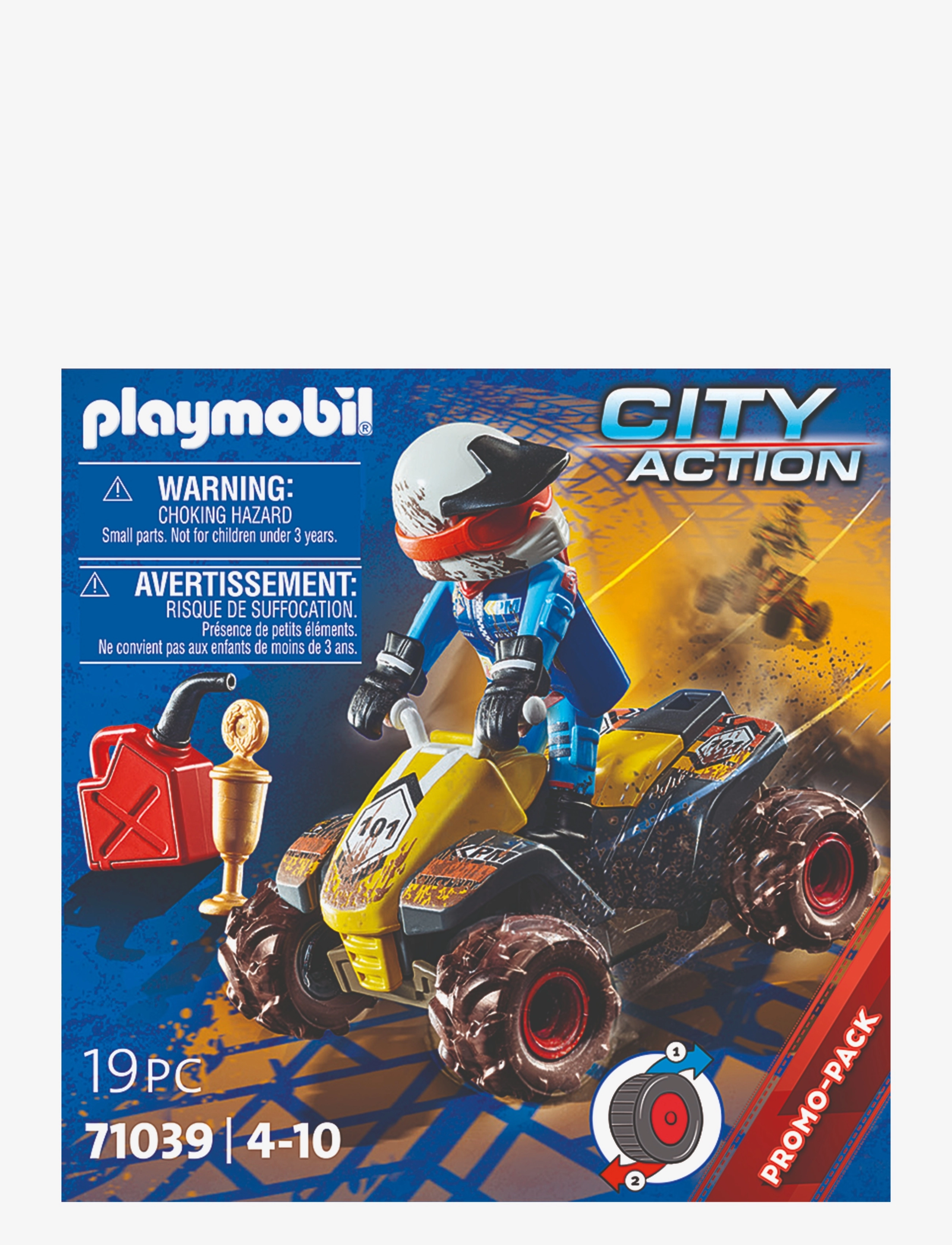 PLAYMOBIL - PLAYMOBIL City Action Police quad - 71039 - multicolored - 3