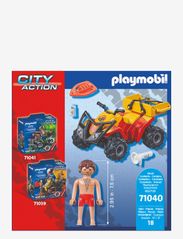 PLAYMOBIL - PLAYMOBIL City Action Livräddar-fyrhjuling - 71040 - playmobil city action - multicolored - 3