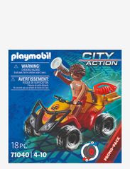PLAYMOBIL - PLAYMOBIL City Action Livräddar-fyrhjuling - 71040 - playmobil city action - multicolored - 4