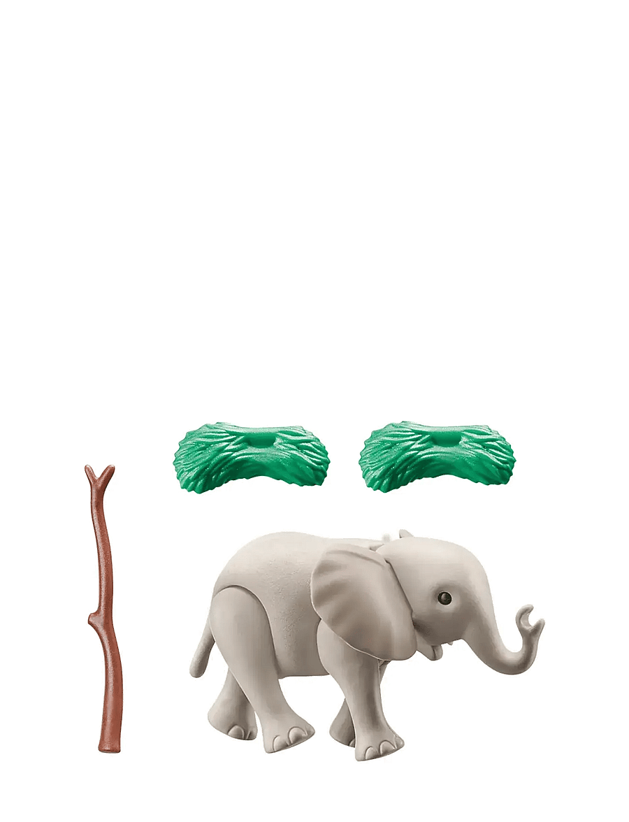 PLAYMOBIL - PLAYMOBIL Wiltopia Young Elephant - 71049 - playmobil wiltopia - multicolored - 0