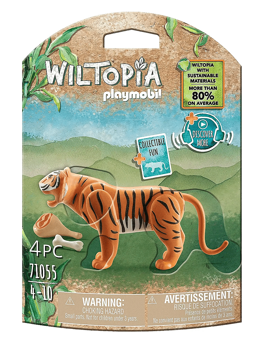 PLAYMOBIL - PLAYMOBIL Wiltopia Tiger - 71055 - playmobil wiltopia - multicolored - 1