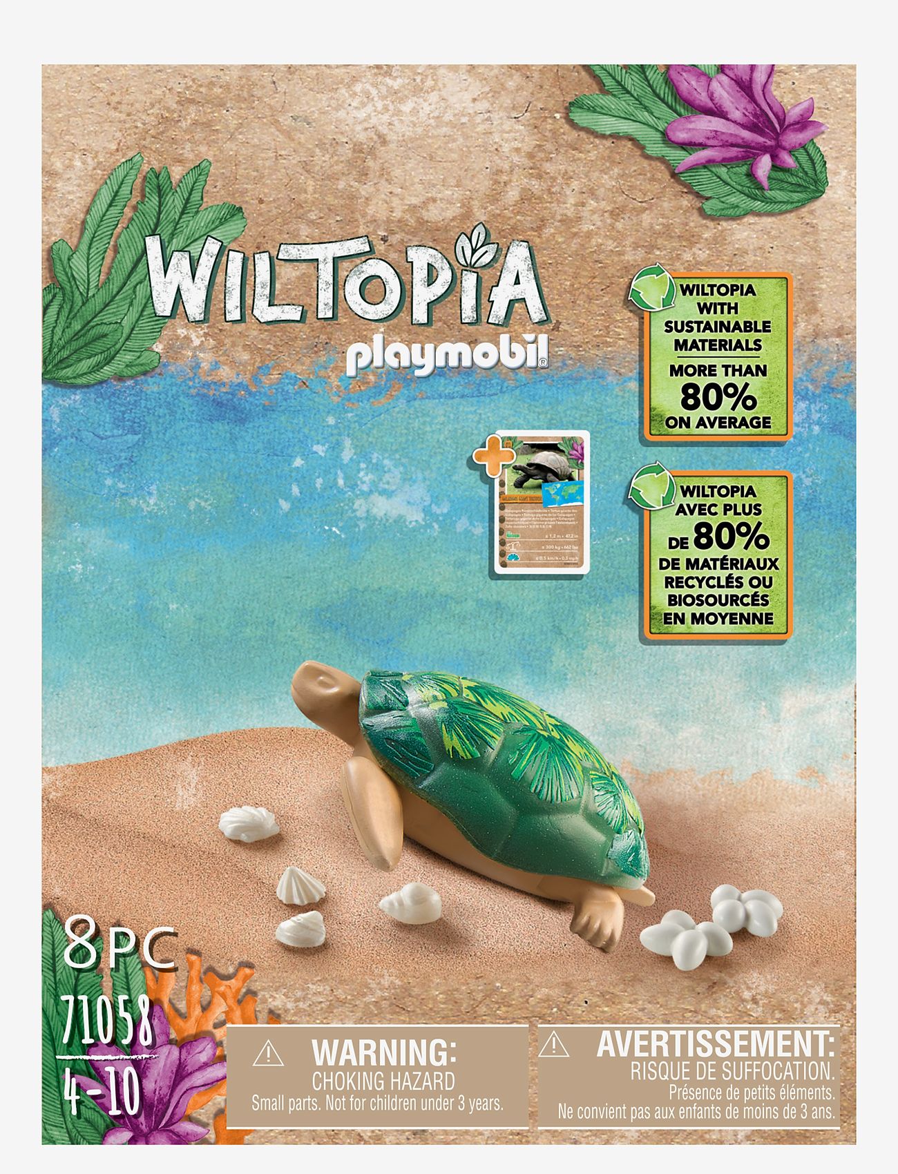 PLAYMOBIL - PLAYMOBIL Wiltopia Kæmpeskildpadde - 71058 - playmobil wiltopia - multicolored - 2