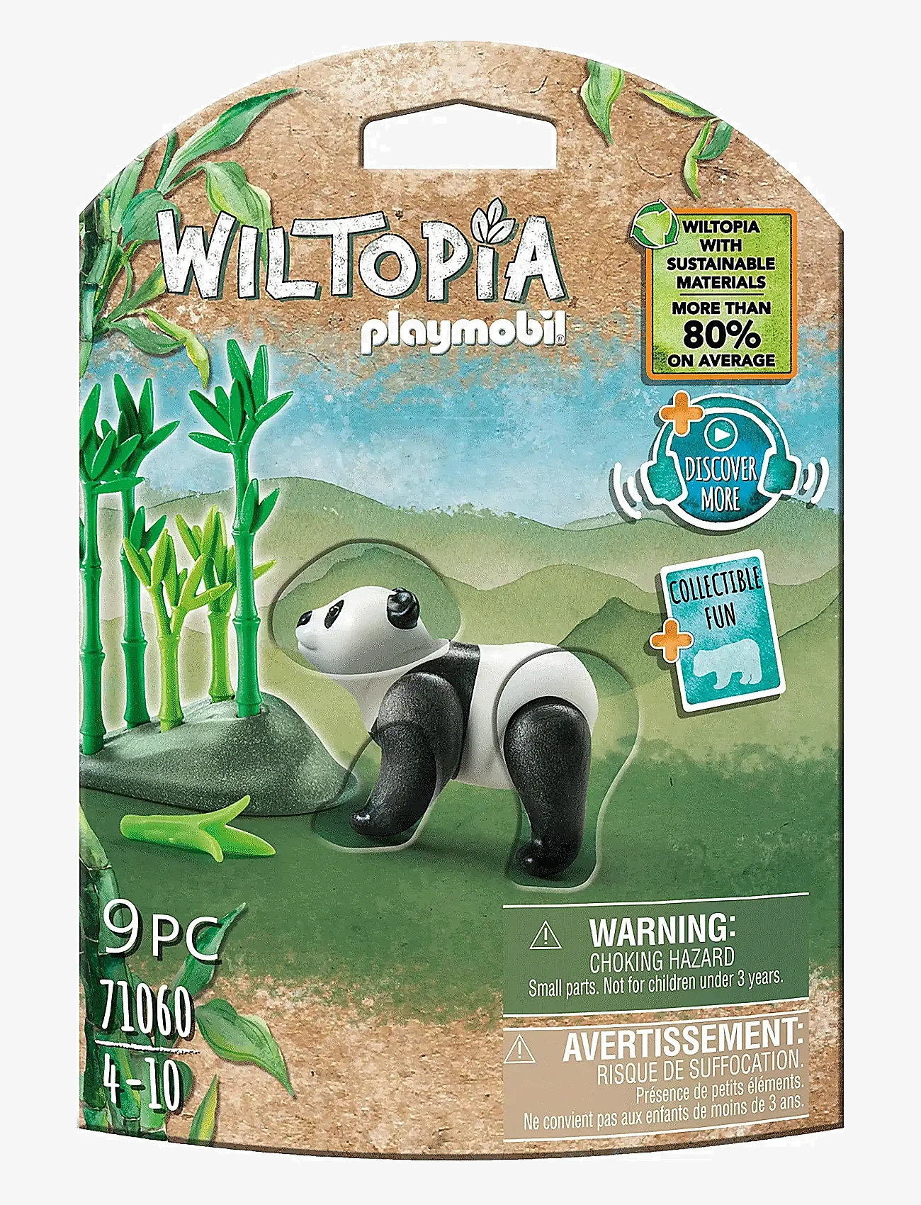 PLAYMOBIL - PLAYMOBIL Wiltopia Panda - 71060 - playmobil wiltopia - multicolored - 1