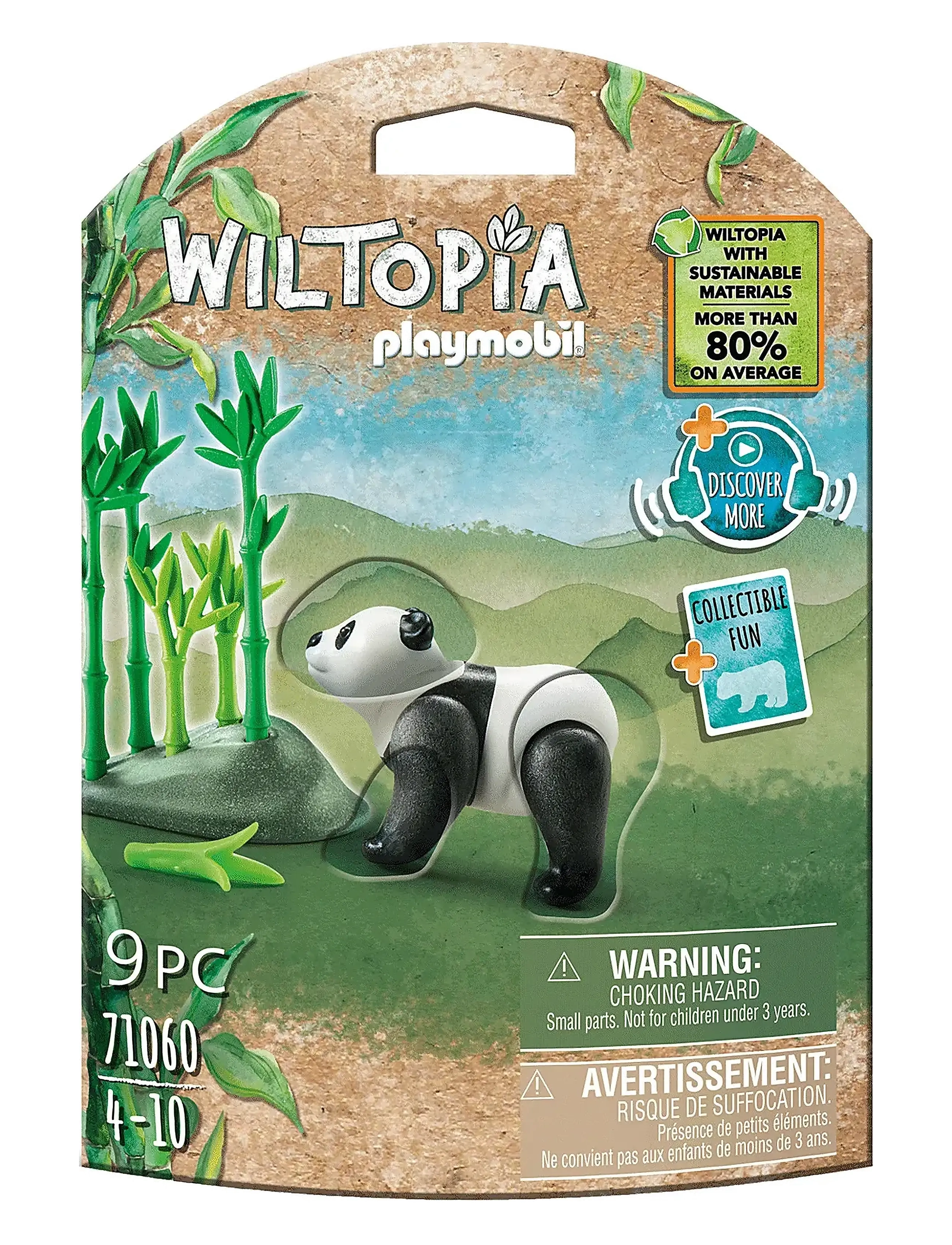 PLAYMOBIL - PLAYMOBIL Wiltopia Panda - 71060 - playmobil wiltopia - multicolored - 1