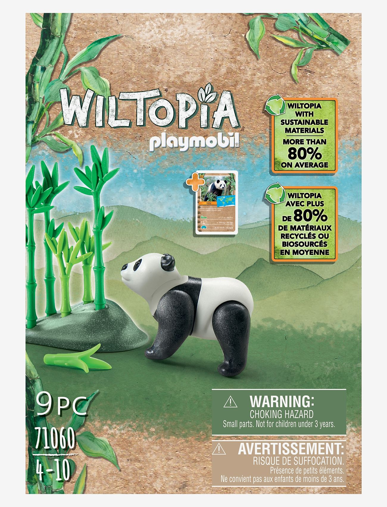 PLAYMOBIL - PLAYMOBIL Wiltopia Panda - 71060 - playmobil wiltopia - multicolored - 2