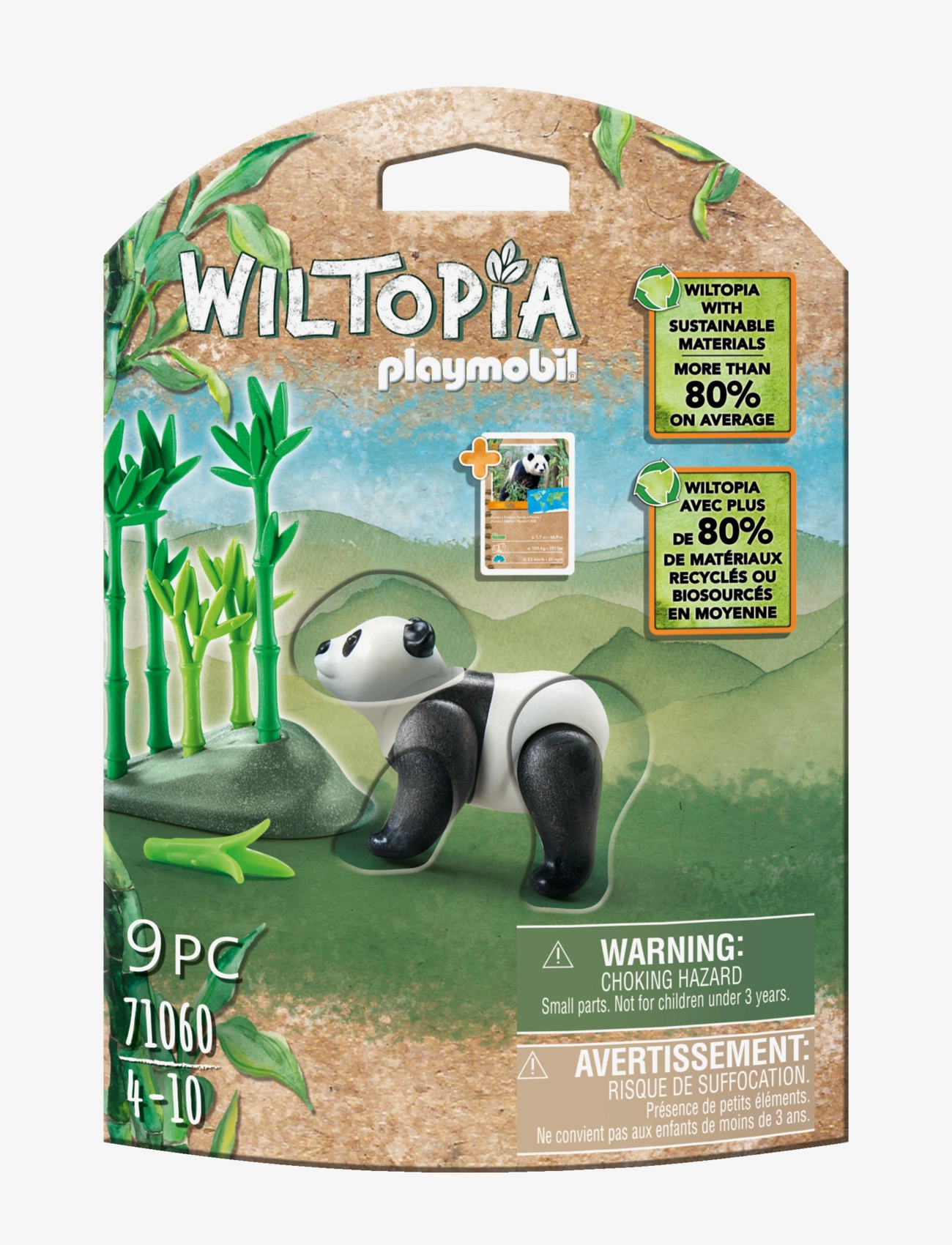 PLAYMOBIL - PLAYMOBIL Wiltopia Panda - 71060 - playmobil wiltopia - multicolored - 3