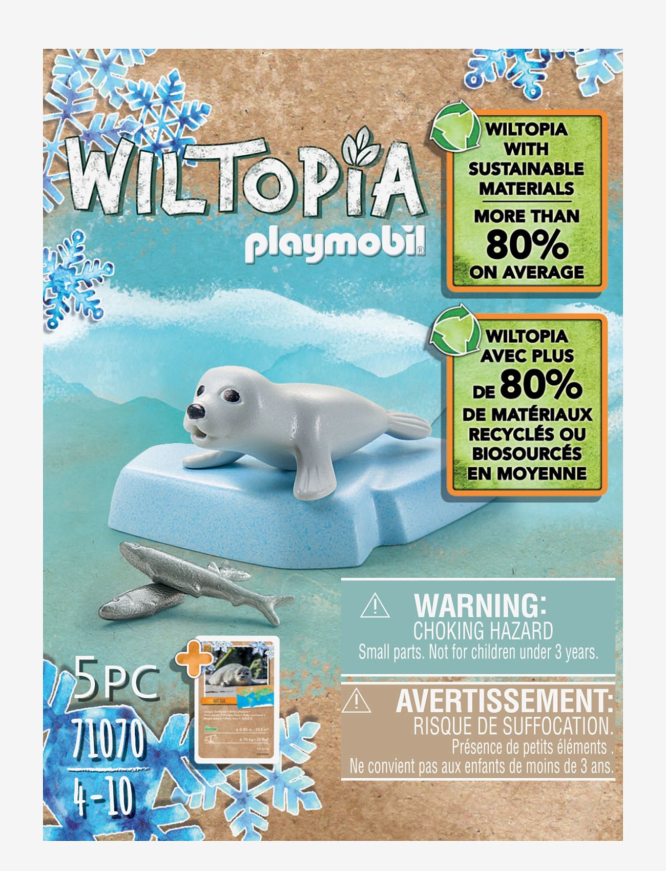 PLAYMOBIL - PLAYMOBIL Wiltopia Sälunge - 71070 - playmobil wiltopia - multicolored - 1