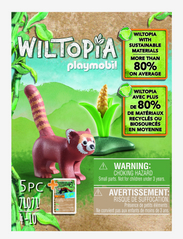 PLAYMOBIL - PLAYMOBIL Wiltopia Rød panda - 71071 - playmobil wiltopia - multicolored - 1