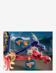 PLAYMOBIL - PLAYMOBIL How To Train Your Dragon Dragons: The Nine Realms - Wu & Wei with Jun - 71080 - fødselsdagsgaver - multicolored - 5
