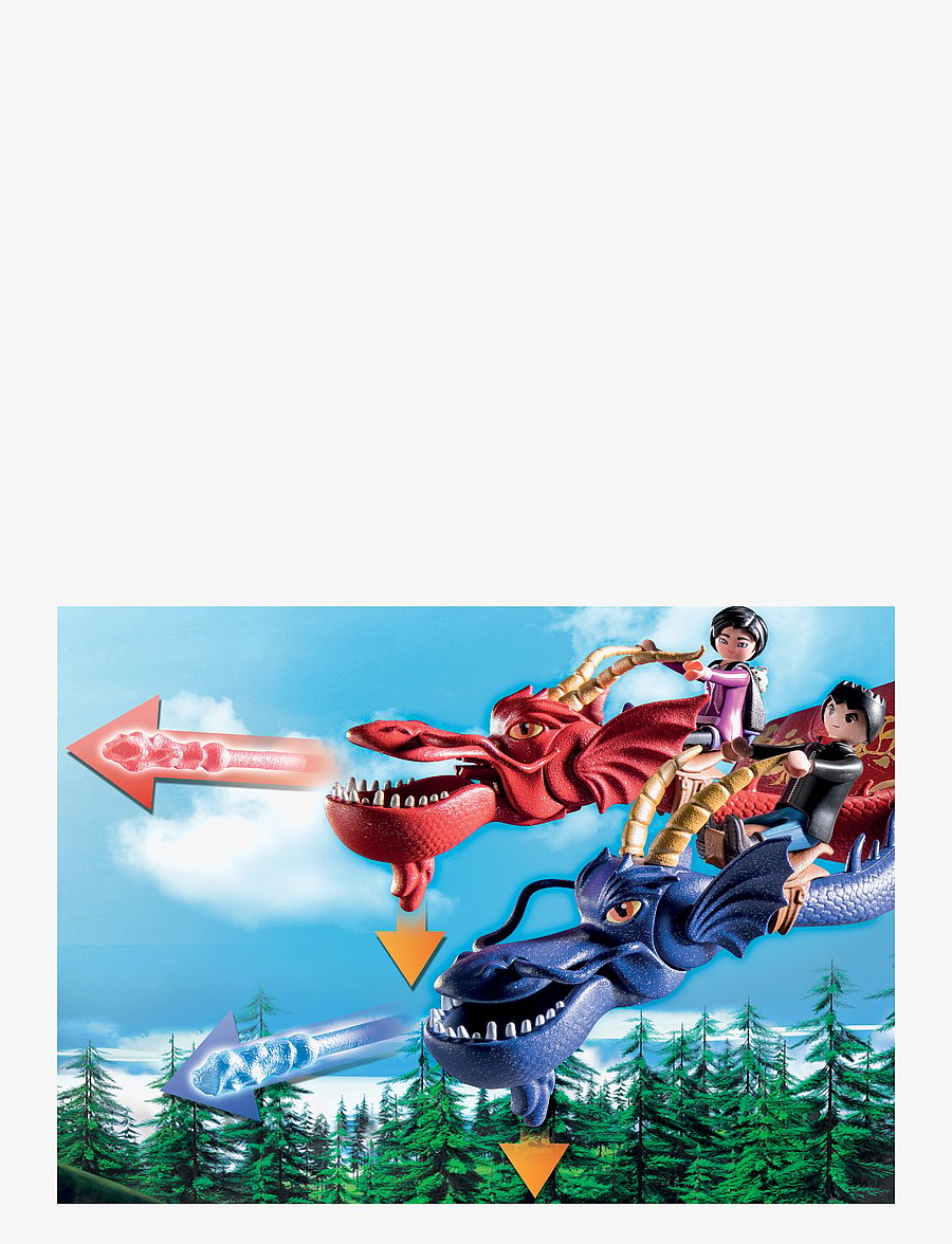 PLAYMOBIL - PLAYMOBIL How To Train Your Dragon Dragons: The Nine Realms - Wu & Wei with Jun - 71080 - multicolored - 4