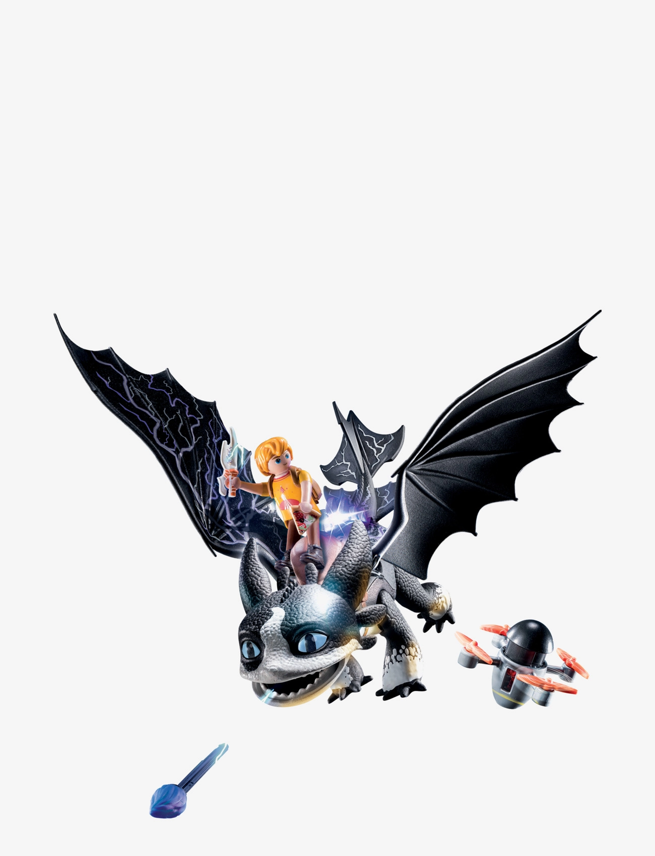 PLAYMOBIL - PLAYMOBIL How To Train Your Dragon Dragons: The Nine Realms - Thunder & Tom - 71081 - multicolored - 1