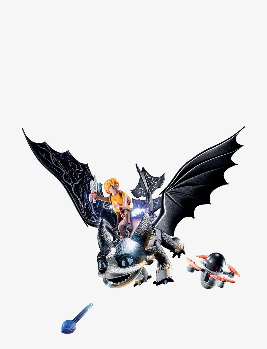 PLAYMOBIL - PLAYMOBIL How To Train Your Dragon Dragons: The Nine Realms - Thunder & Tom - 71081 - multicolored - 1