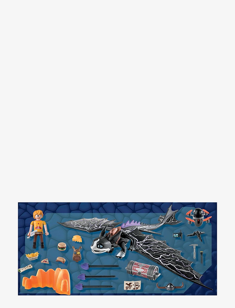 PLAYMOBIL - PLAYMOBIL How To Train Your Dragon Dragons: The Nine Realms - Thunder & Tom - 71081 - multicolored - 4