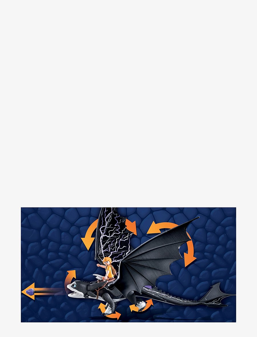 PLAYMOBIL - PLAYMOBIL How To Train Your Dragon Dragons: The Nine Realms - Thunder & Tom - 71081 - multicolored - 5
