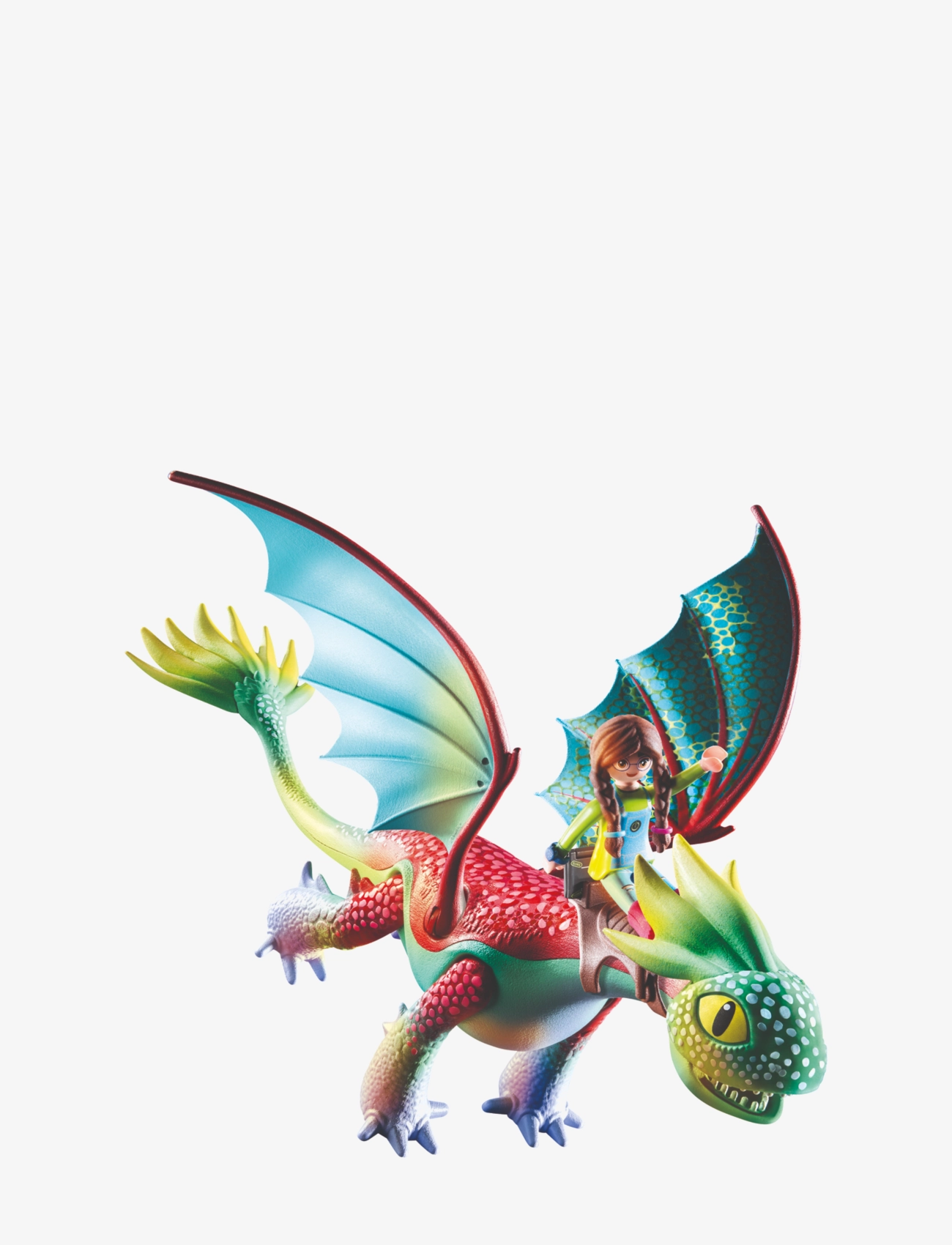 PLAYMOBIL - PLAYMOBIL How To Train Your Dragon Dragons: The Nine Realms - Feathers & Alex - 71083 - multicolored - 1
