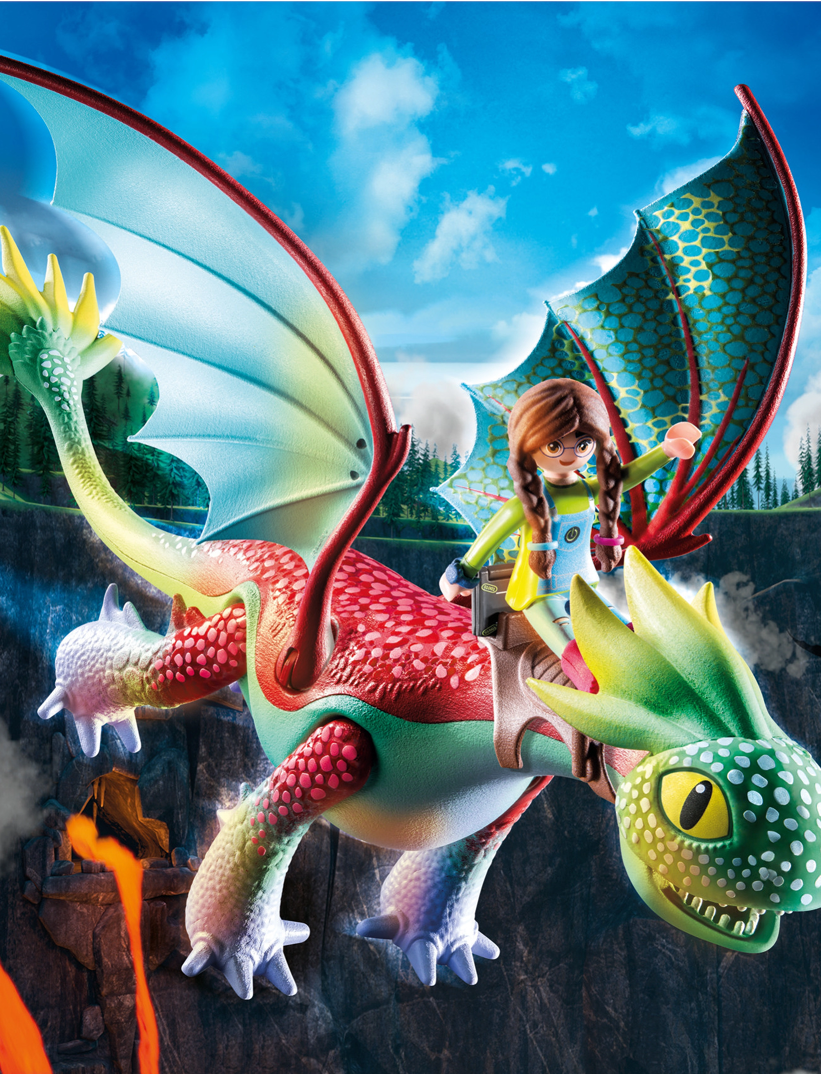 Playmobil Dragons: Les Neuf Royaumes - Panache & Alex 71083 Playmobil Dragons: Les Neuf Royaumes - Panache & Alex 71083
