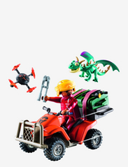 PLAYMOBIL - PLAYMOBIL How To Train Your Dragon Dragons: The Nine Realms - Icaris Quad with Phil - 71085 - alhaisimmat hinnat - multicolored - 2