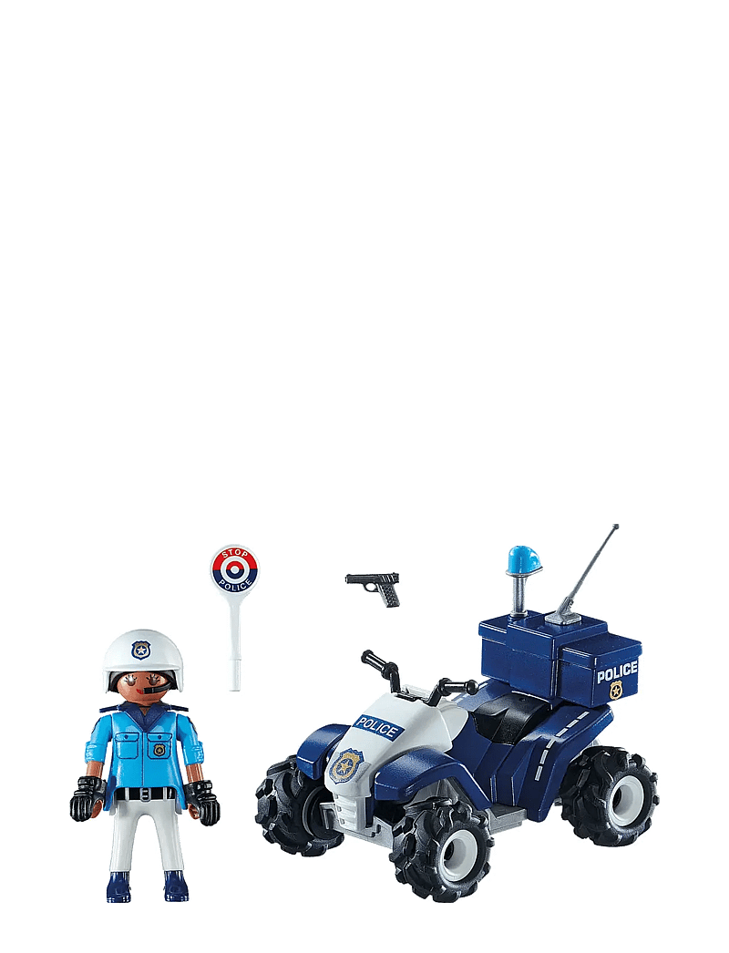 PLAYMOBIL - PLAYMOBIL City Action Police Quad - 71092 - playmobil city action - multicolored - 1