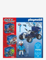 PLAYMOBIL - PLAYMOBIL City Action Politi - Speed Quad - 71092 - playmobil city action - multicolored - 4