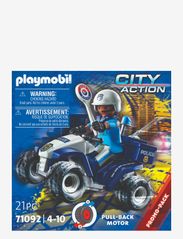 PLAYMOBIL - PLAYMOBIL City Action Politi - Speed Quad - 71092 - playmobil city action - multicolored - 5