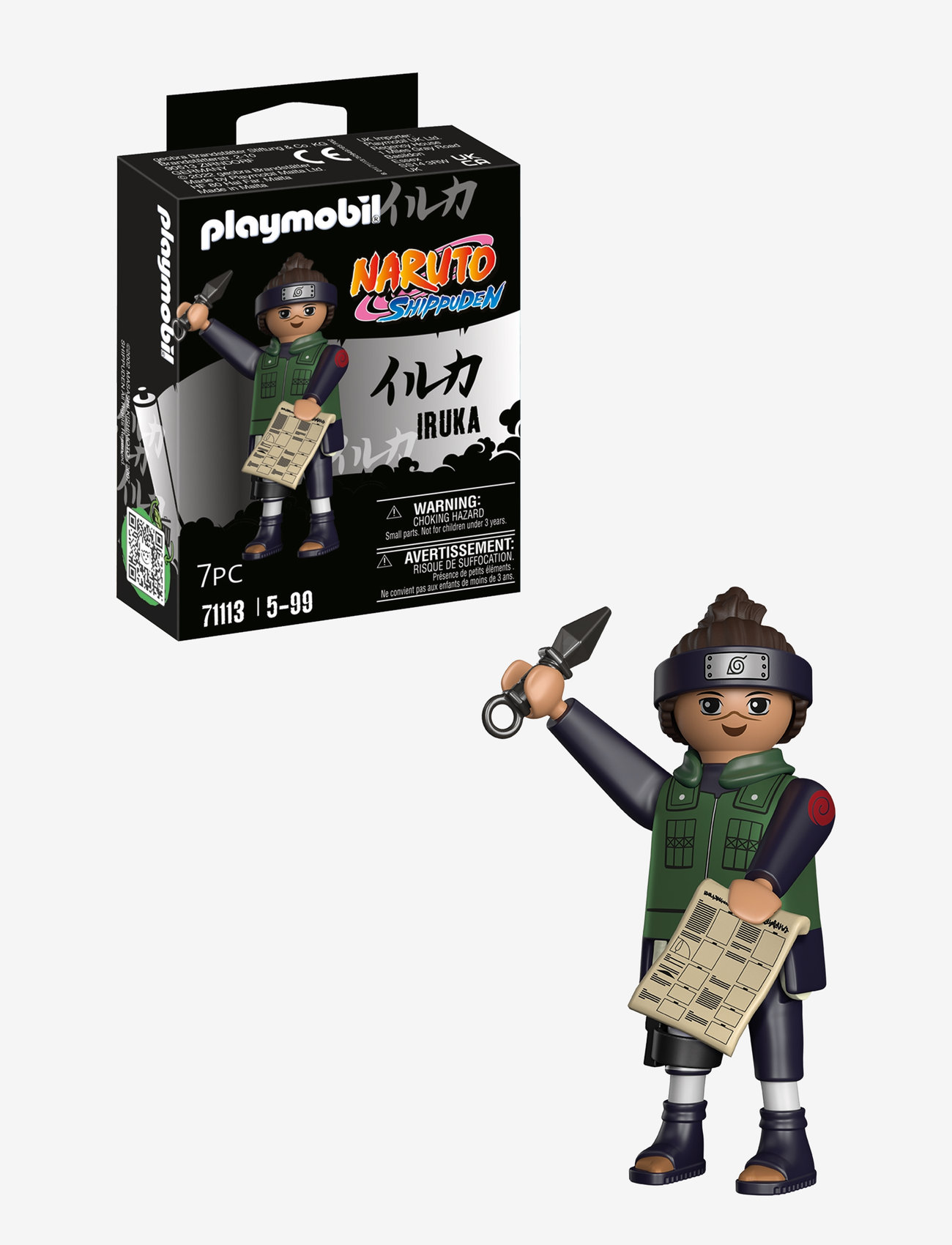 PLAYMOBIL - PLAYMOBIL Naruto Iruka - 71113 - playmobil naruto - multicolored - 0