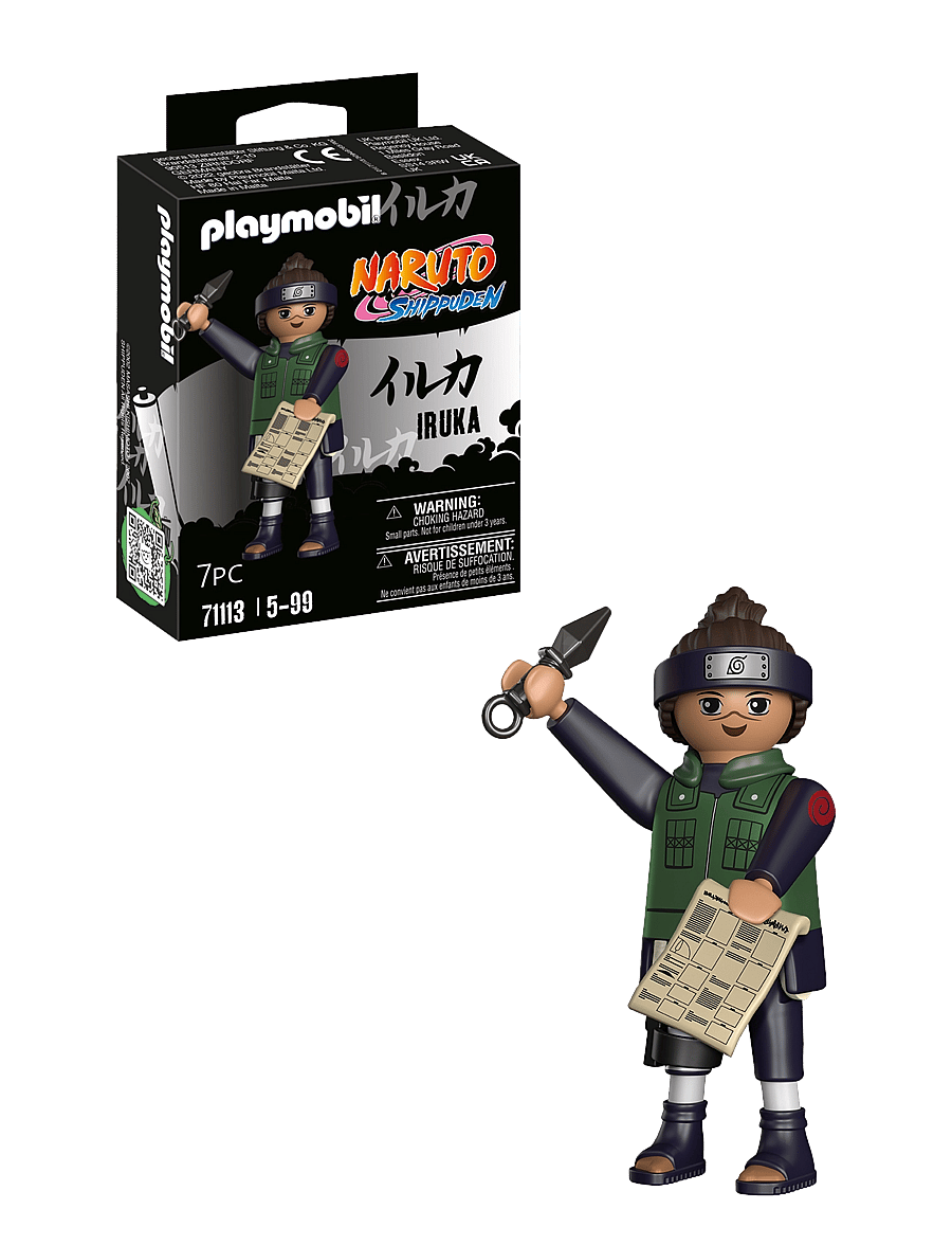 PLAYMOBIL - PLAYMOBIL Naruto Iruka - 71113 - playmobil naruto - multicolored - 0