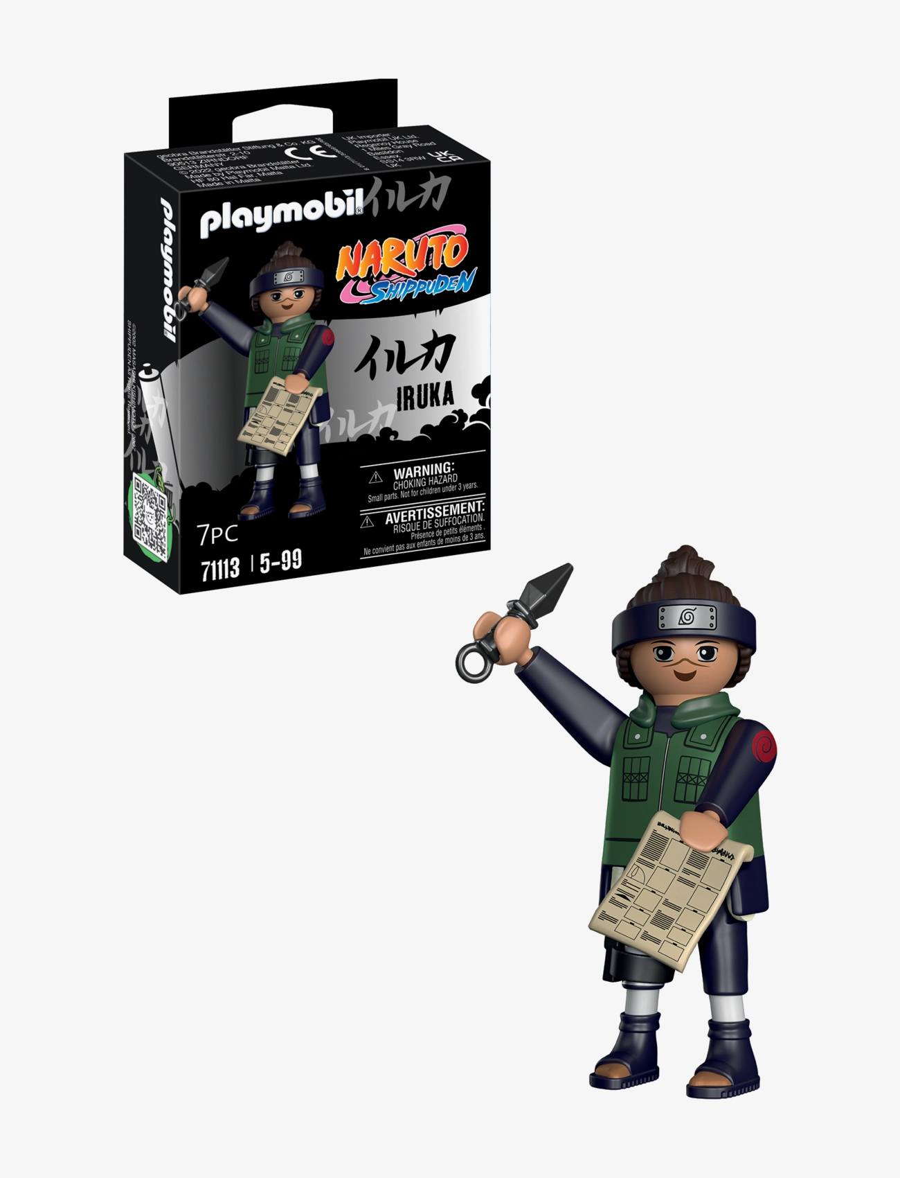 PLAYMOBIL - PLAYMOBIL Naruto Iruka - 71113 - playmobil naruto - multicolored - 1