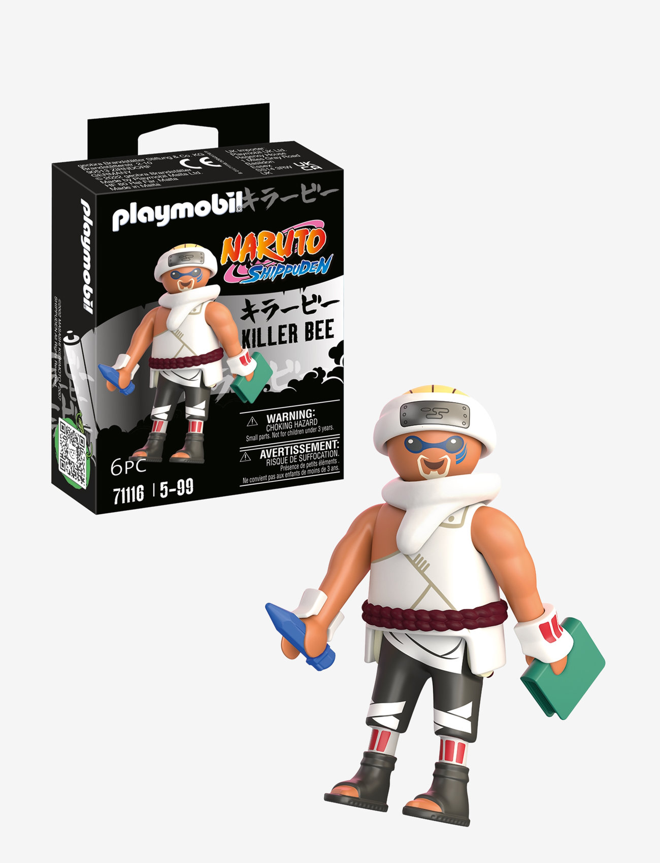 PLAYMOBIL - PLAYMOBIL Naruto Killer Bee - 71116 - playmobil naruto - multicolored - 0